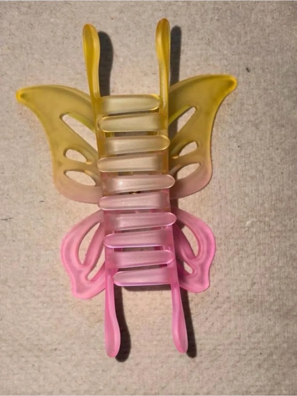 Claw clip stylish butterfly